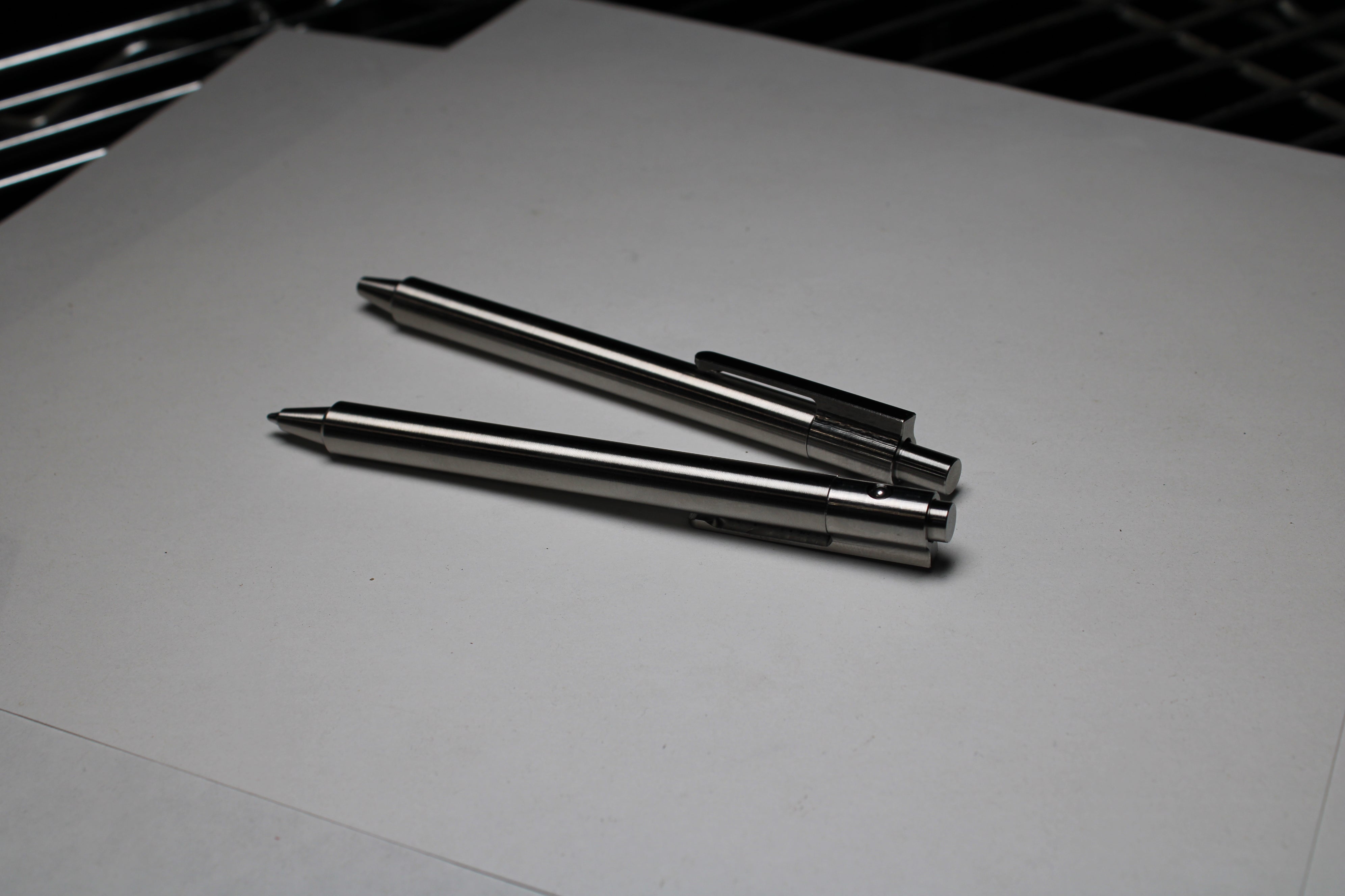 36 Click Pen - 6Al-4V Titanium - ISO G2 (Parker) Refill - Step