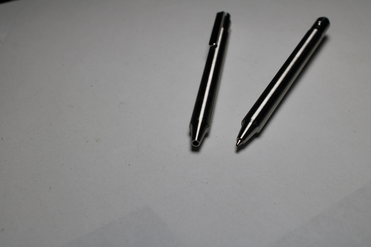 36 Click Pen - 6Al-4V Titanium - ISO G2 (Parker) Refill - Step Nose - 6Al-4V Titanium Clip