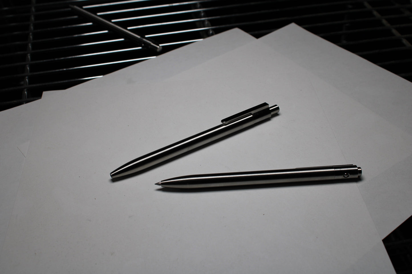 36 Click Pen - Pre Order - 6Al-4V Titanium - Round Nose - Pentel EnerGel 0.7mm - 6Al-4V Titanium Clip