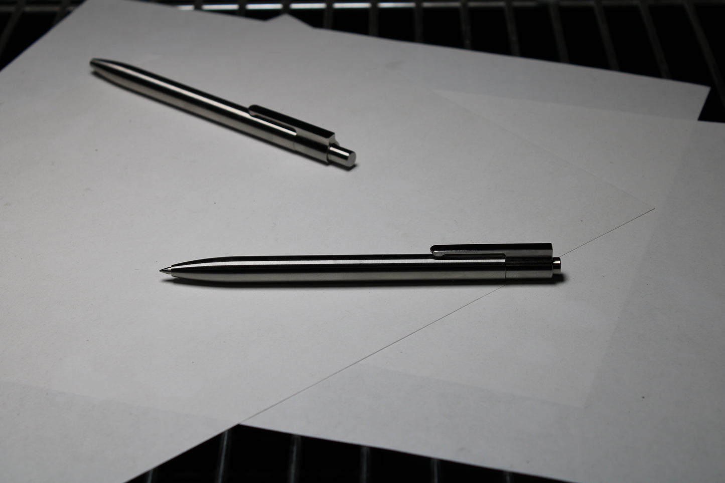 36 Click Pen - Pre Order - 6Al-4V Titanium - Round Nose - Pilot G2 - 6Al-4V Titanium Clip