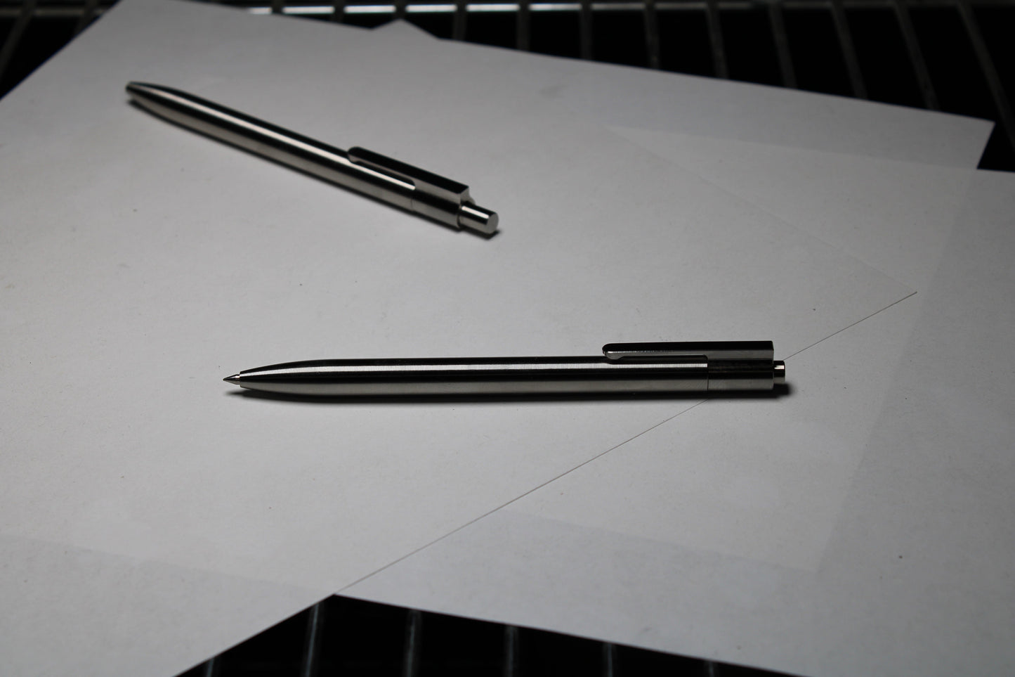 36 Click Pen - 6Al-4V Titanium - Round Nose - Pilot G2 - 6Al-4V Titanium Clip