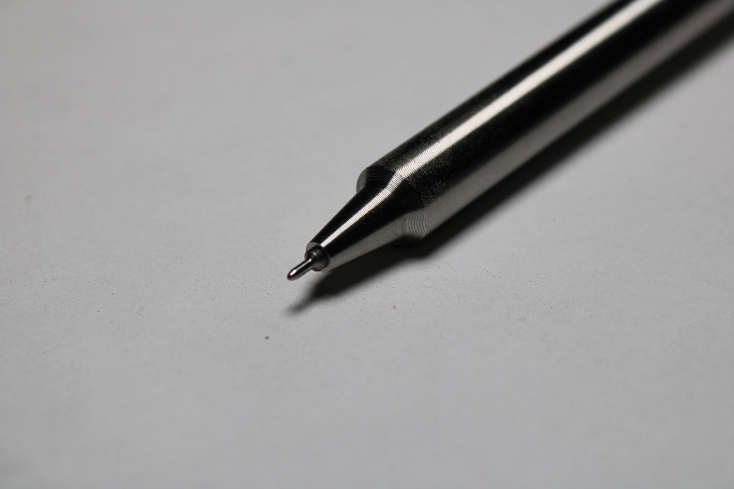 36 Click Pen - Pre Order - 6Al-4V Titanium - Step Nose - Pentel EnerGel 0.5mm Needle Tip - 6Al-4V Titanium Clip
