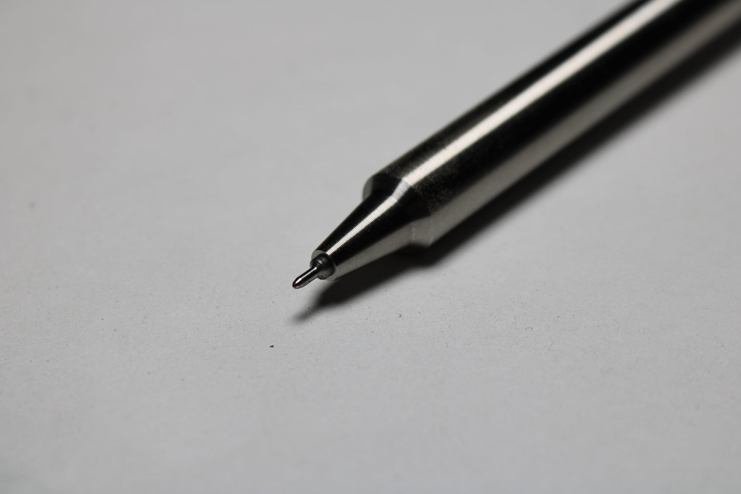 36 Click Pen - Pre Order - 6Al-4V Titanium - Step Nose - Pentel EnerGel 0.5mm Needle Tip - 6Al-4V Titanium Clip