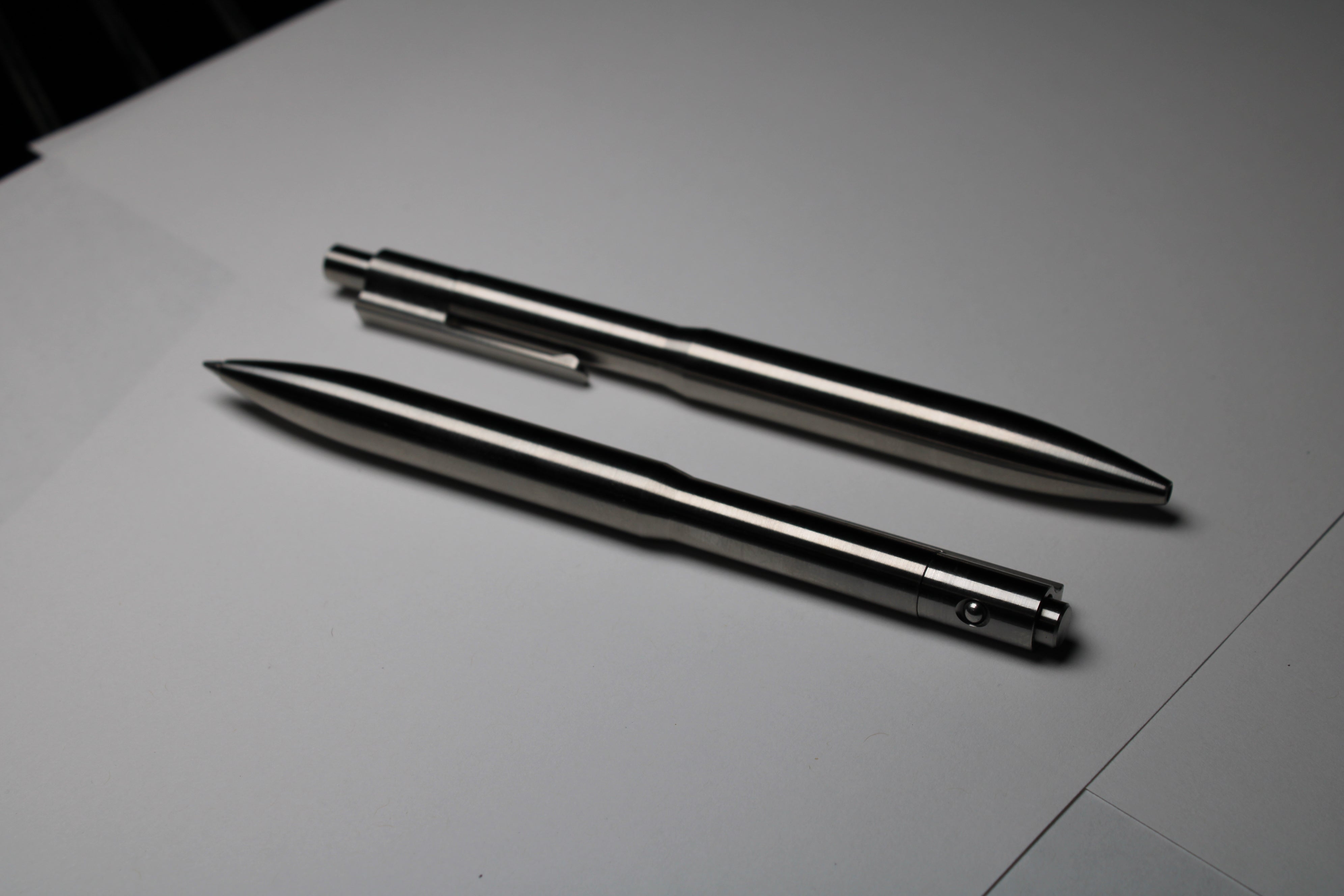 Autmog—ener gel 0.7 42 Click Pen - 6Al-4V Titanium - Pentel EnerGel 0.7mm – Autmog