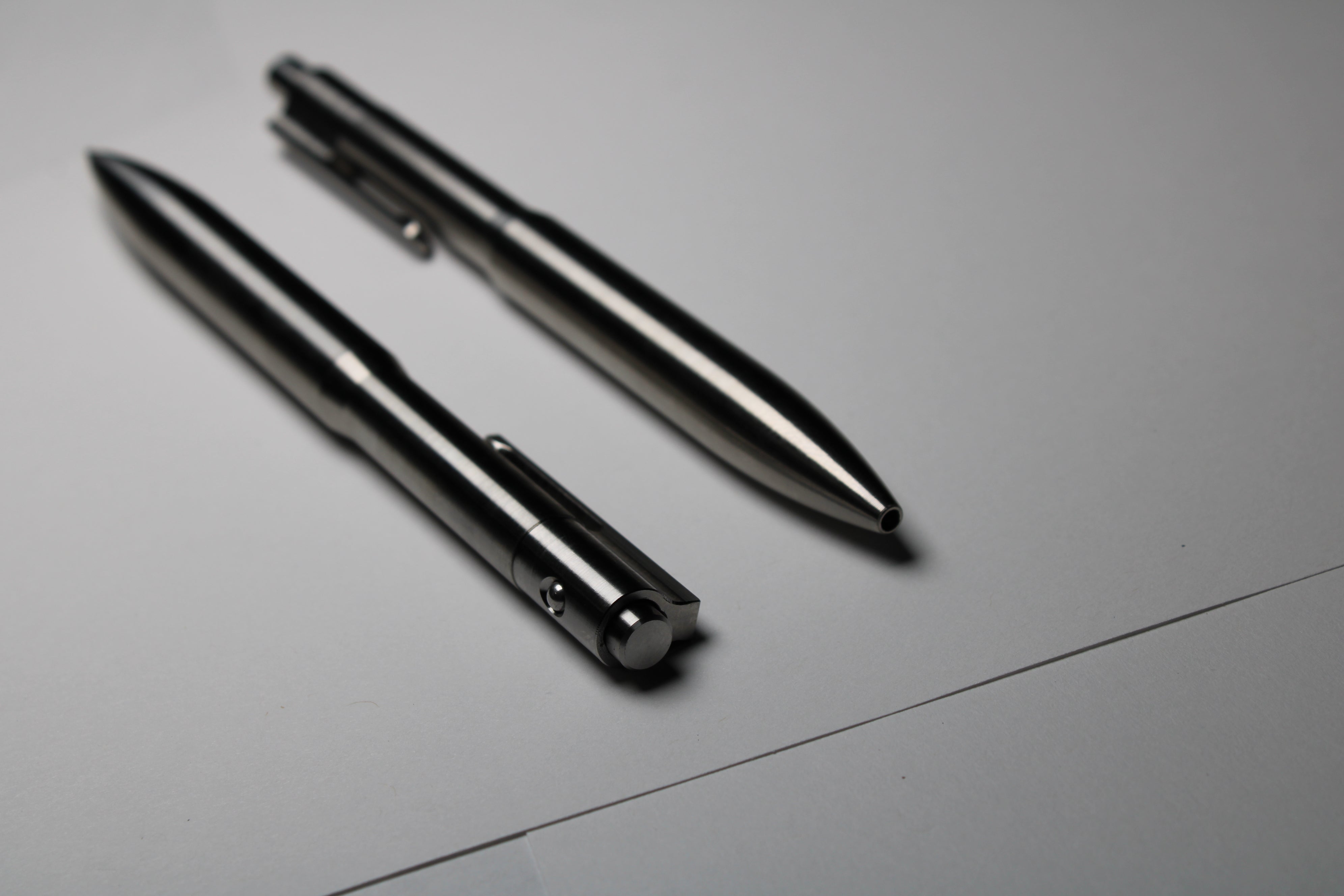42 Click Pen - 6Al-4V Titanium - Pentel EnerGel 0.7mm – Autmog
