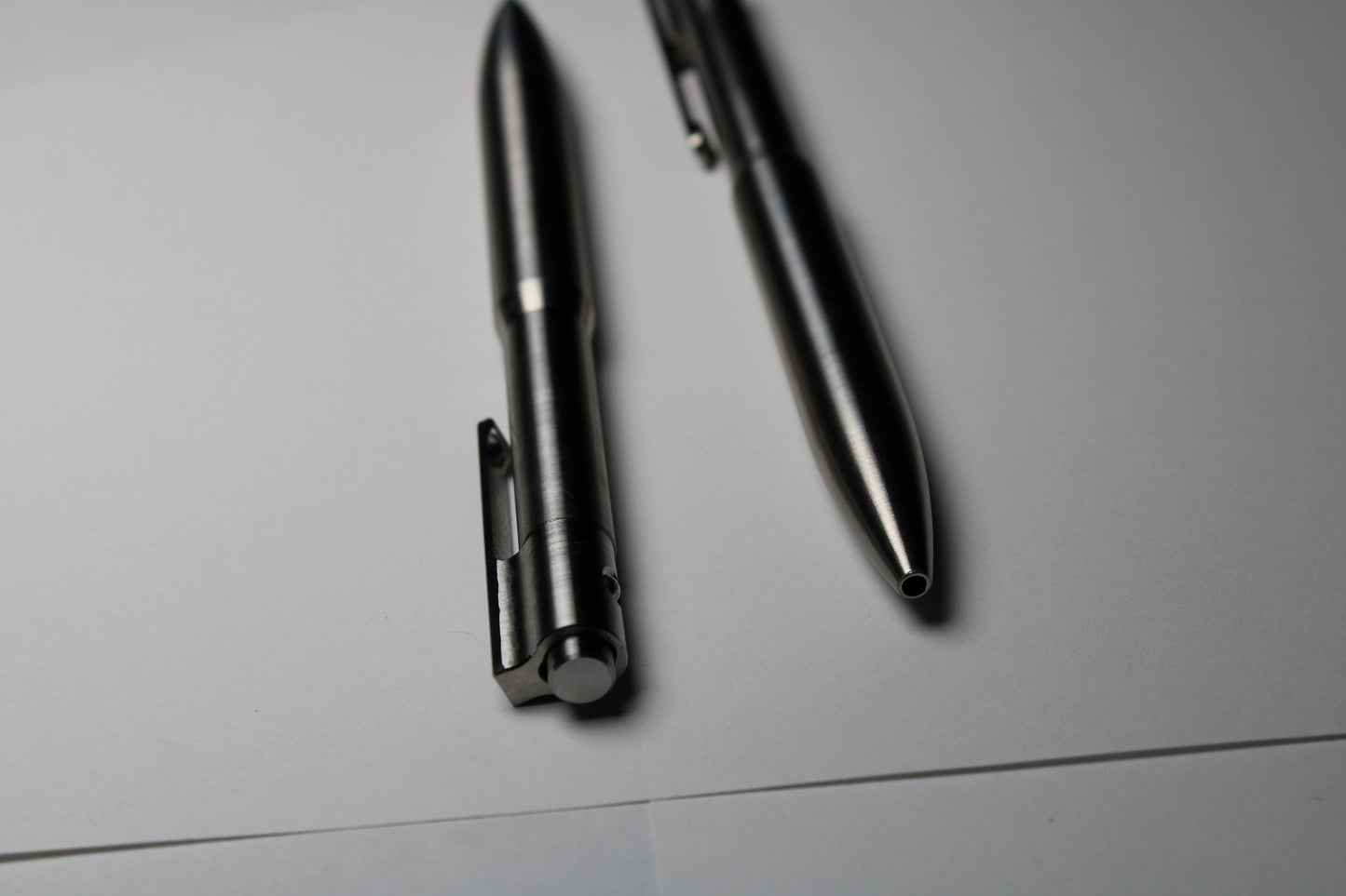 42 Click Pen - 6Al-4V Titanium - Pentel EnerGel 0.7mm