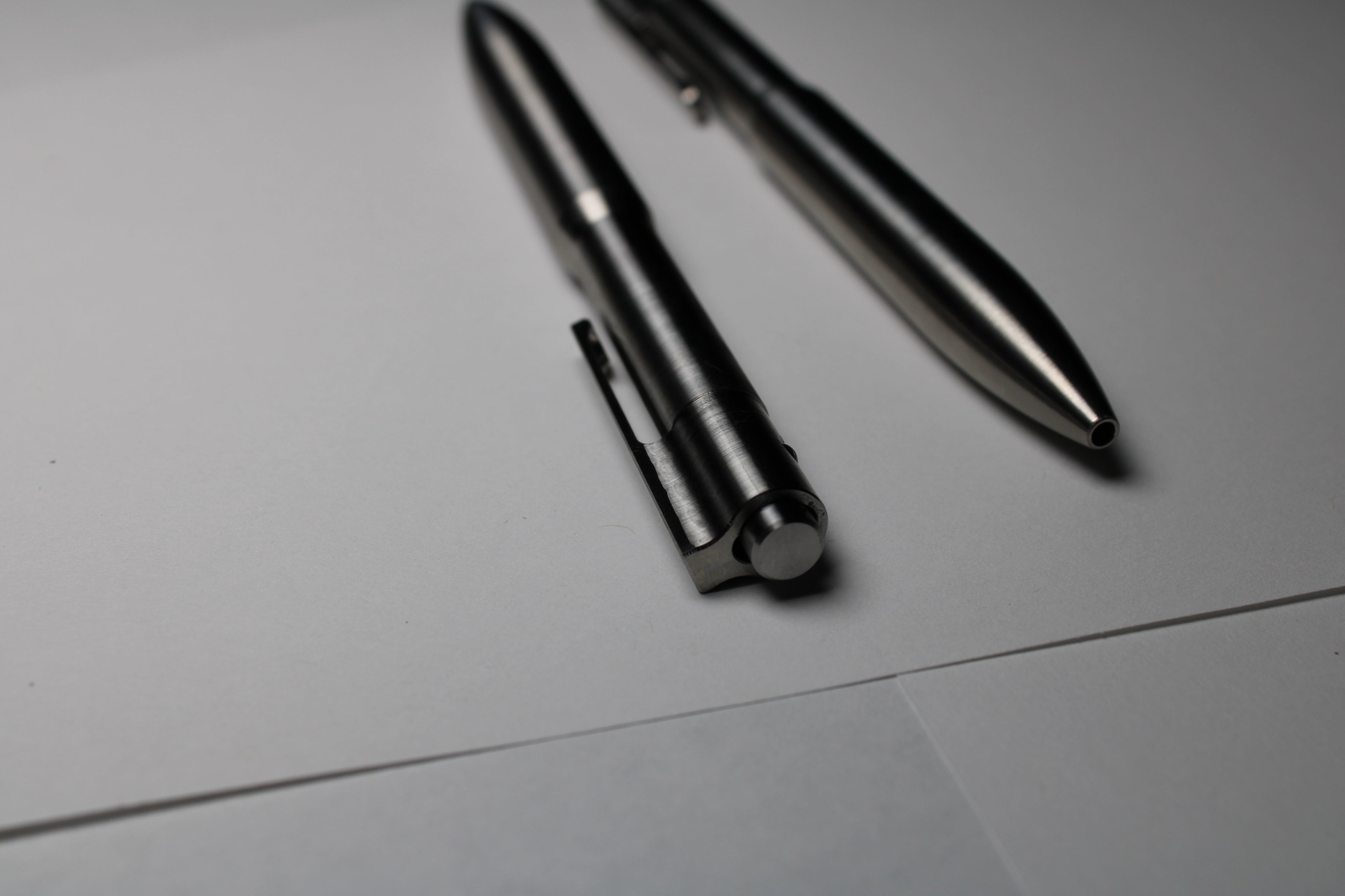 Autmog—ener gel 0.7 42 Click Pen - 6Al-4V Titanium - Pentel EnerGel 0.7mm – Autmog