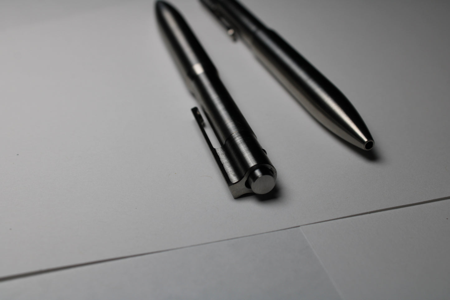 42 Click Pen - 6Al-4V Titanium - Pentel EnerGel 0.7mm