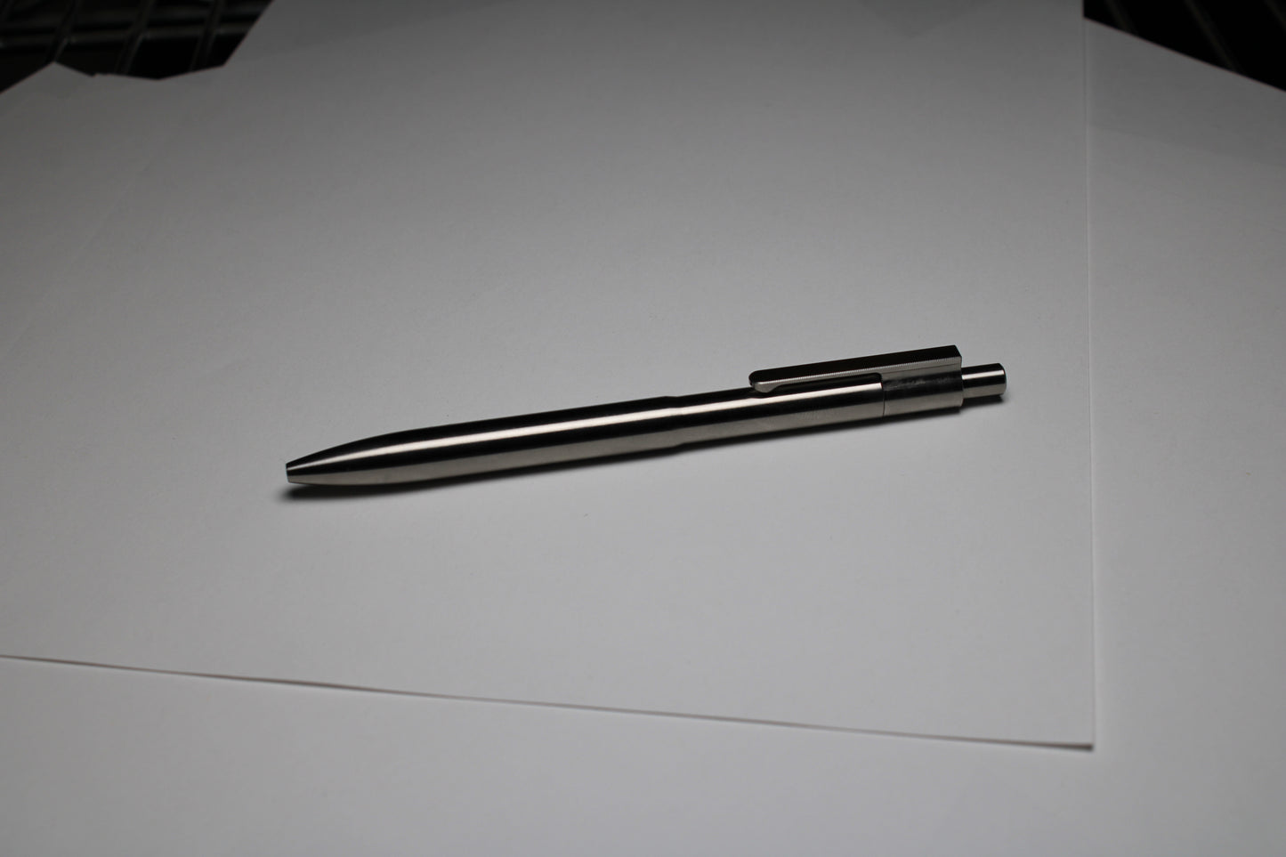 39 Click Pen - 6Al-4V Titanium - Pentel EnerGel 0.7mm