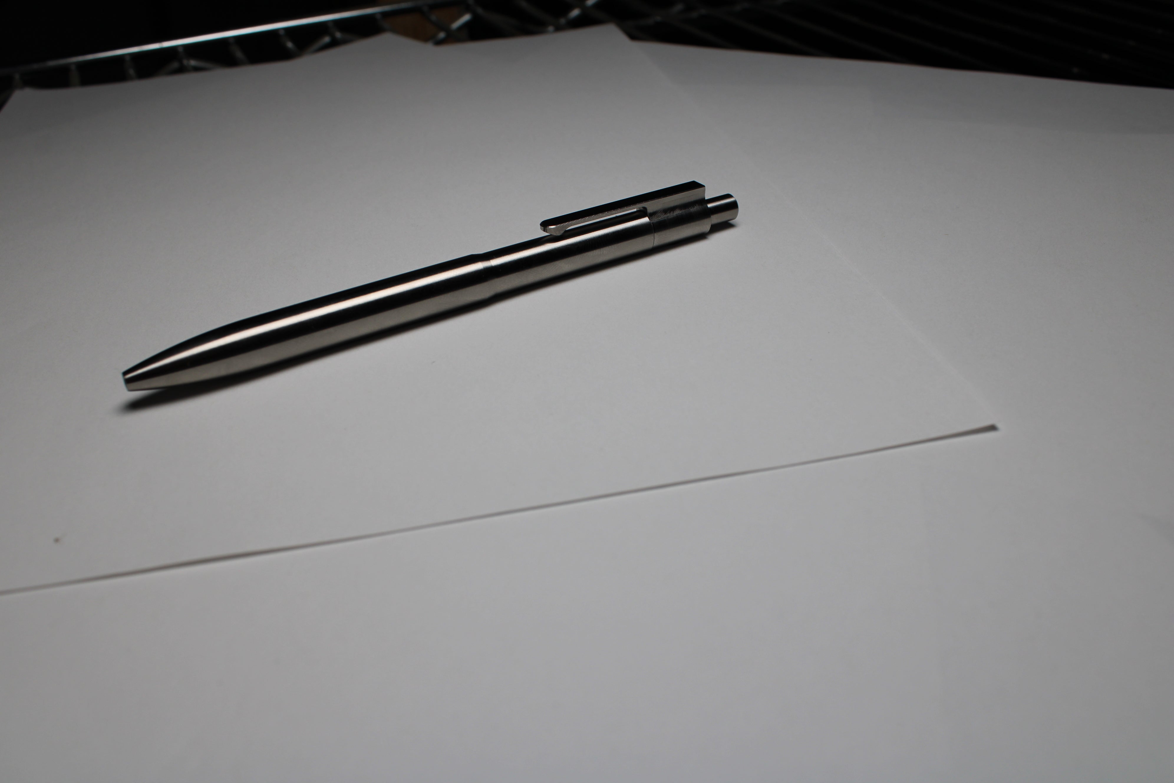39 Click Pen - 6Al-4V Titanium - Pentel EnerGel 0.7mm – Autmog