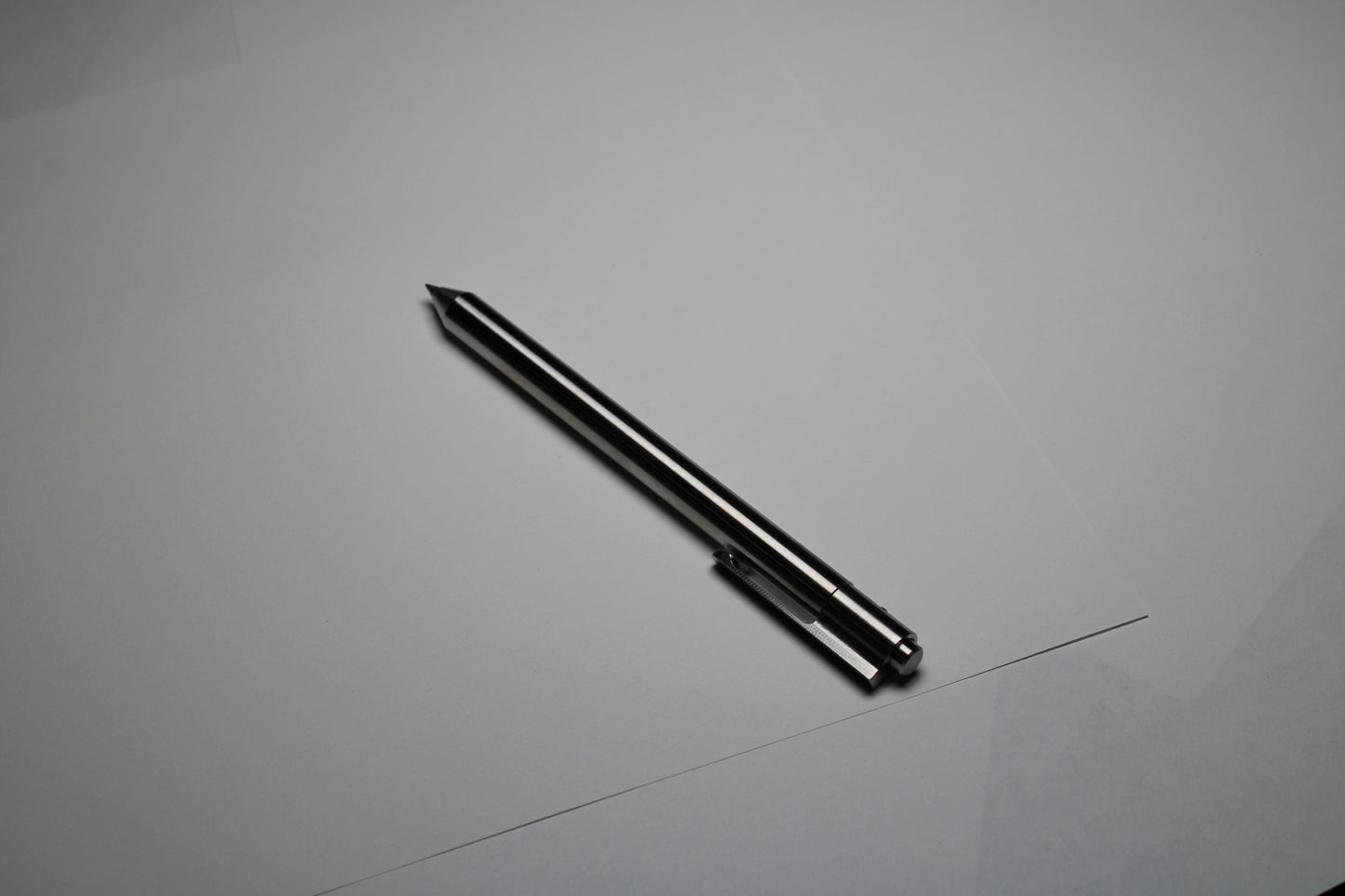 36 Click Pen - 6Al-4V Titanium - Conical Nose - Pilot G2 - 6Al-4V Titanium Clip