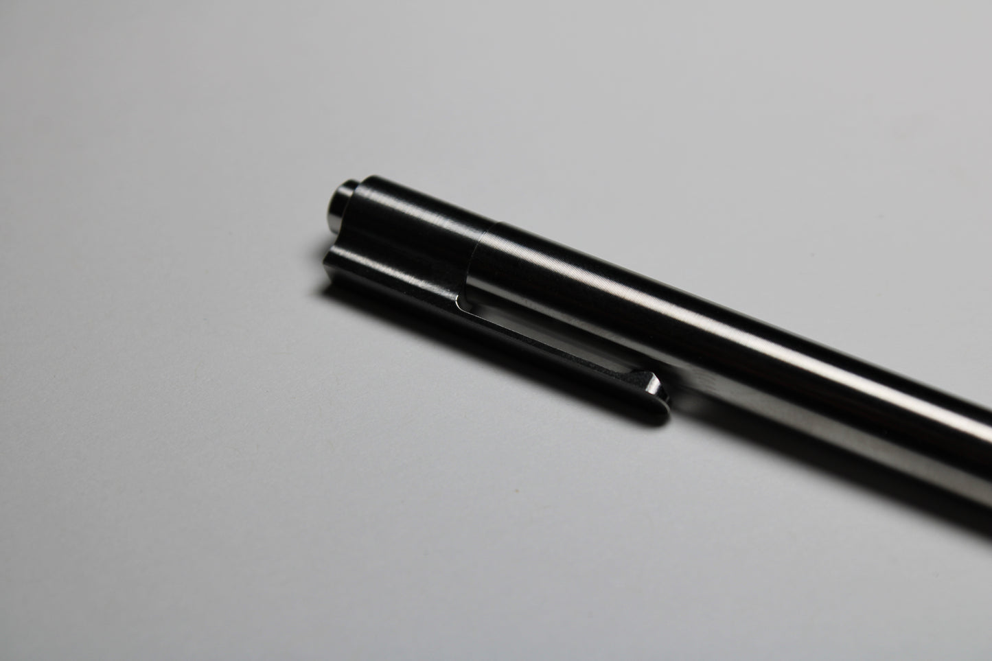 36 Click Pen - 6Al-4V Titanium - Conical Nose - Pilot G2 - 6Al-4V Titanium Clip