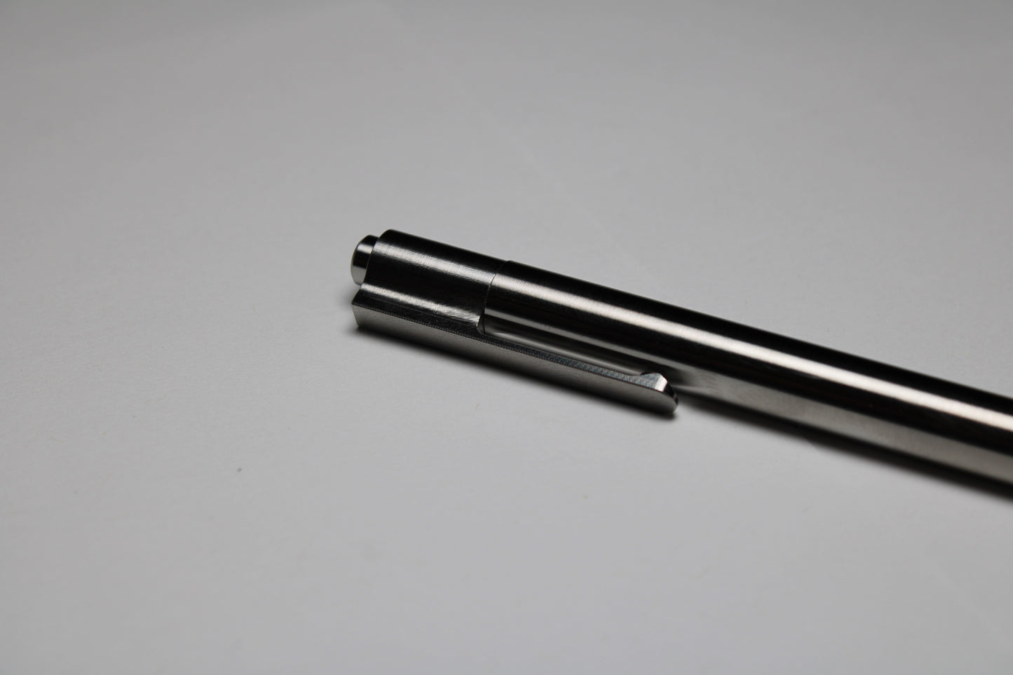 36 Click Pen - 6Al-4V Titanium - Conical Nose - Pilot G2 - 6Al-4V Titanium Clip