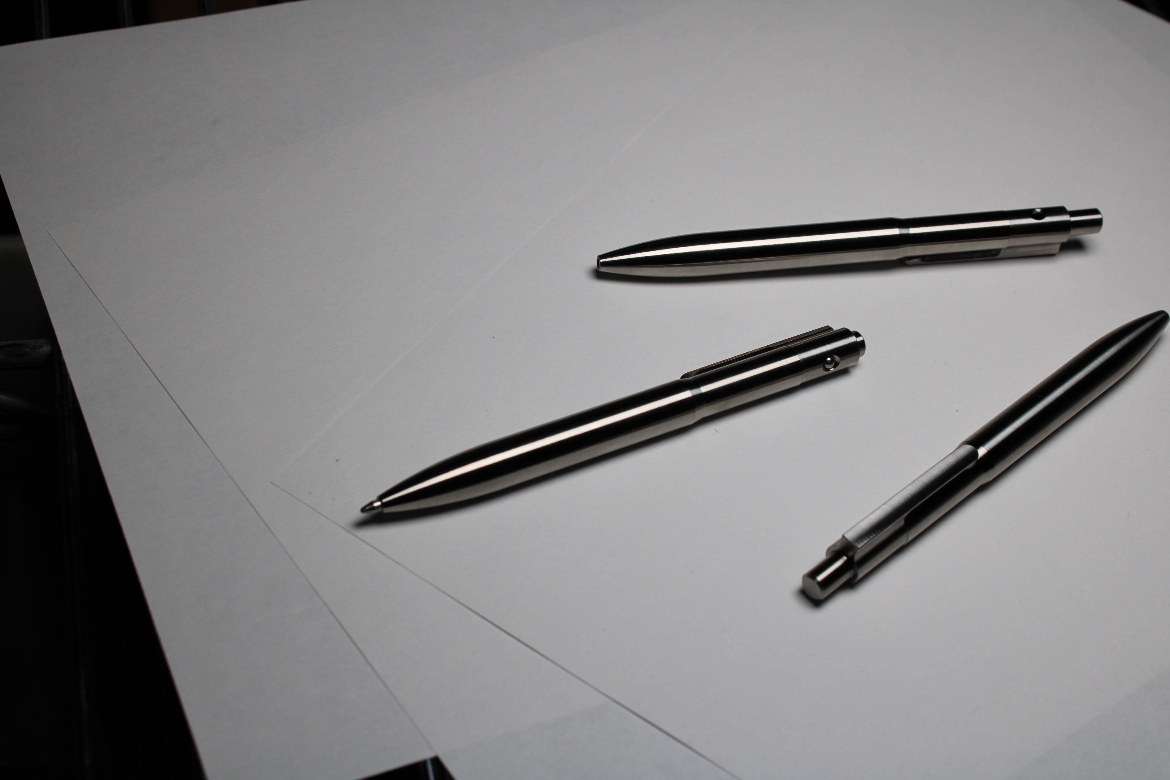 40 Click Pen - 6Al-4V Titanium - ISO G2 Schmidt 9000 M - Round