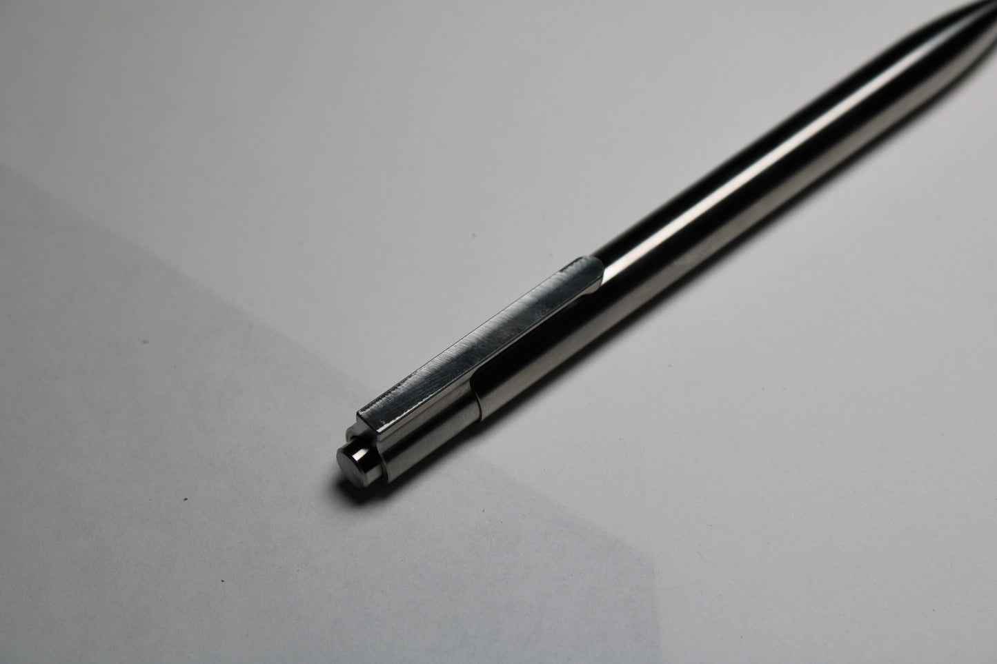 38 Click Pen - 6Al-4V Titanium - Round Nose - Pentel EnerGel