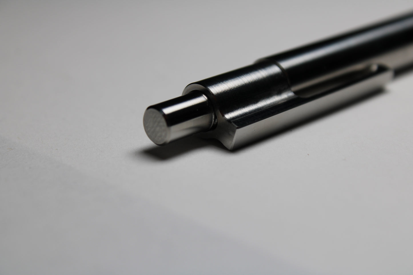 38 Click Pen - 6Al-4V Titanium - Round Nose - ISO G2 Schmidt 9000 (Parker)